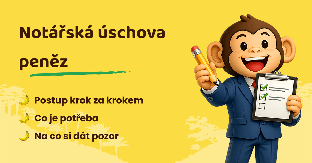 Notářská úschova peněz